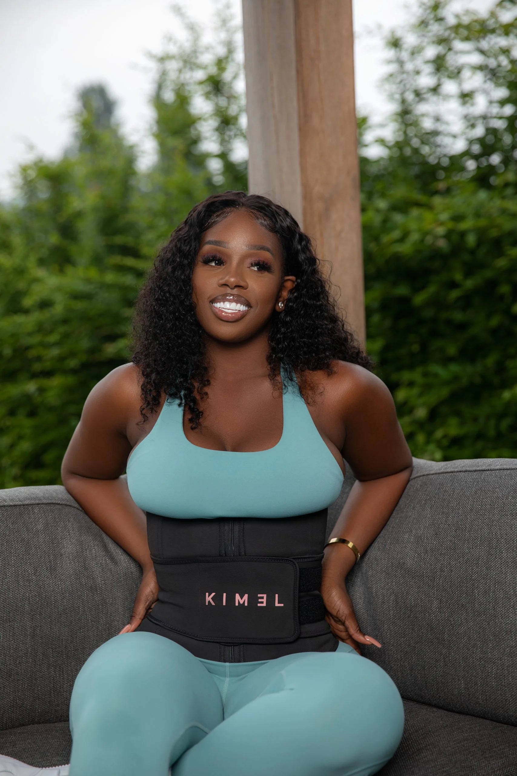 Gaine Amincissante Avec Bande Détachable Kimel Sport