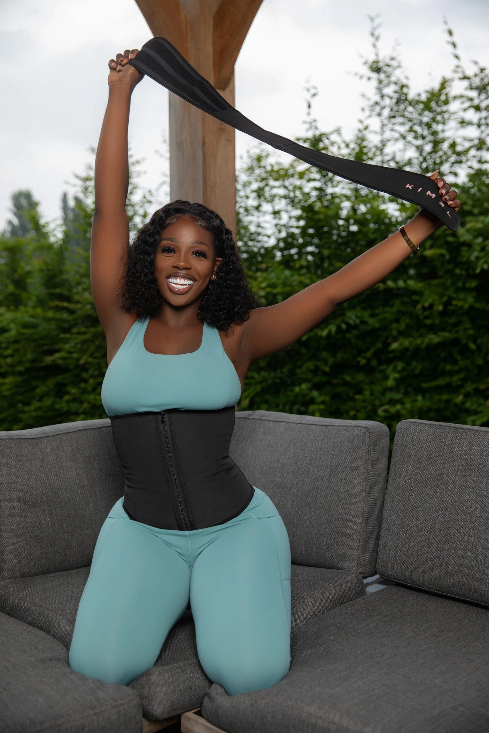 Gaine Amincissante Avec Bande Détachable Kimel Sport