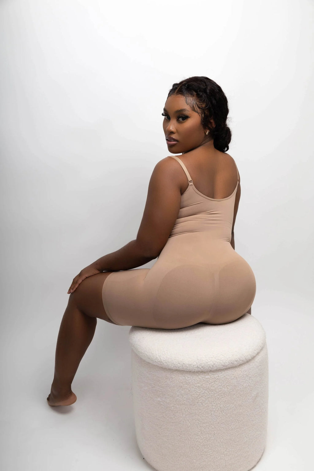 Body sculptant sans coutures mi-cuisse