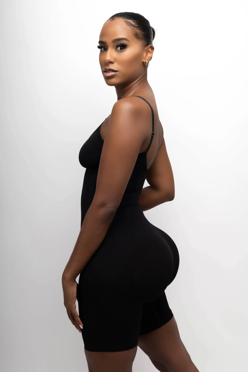 Body sculptant sans coutures mi-cuisse