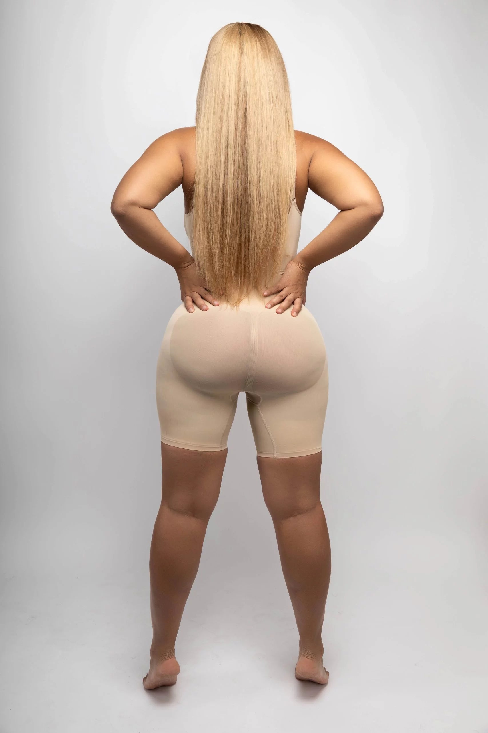 Body sculptant sans coutures mi-cuisse