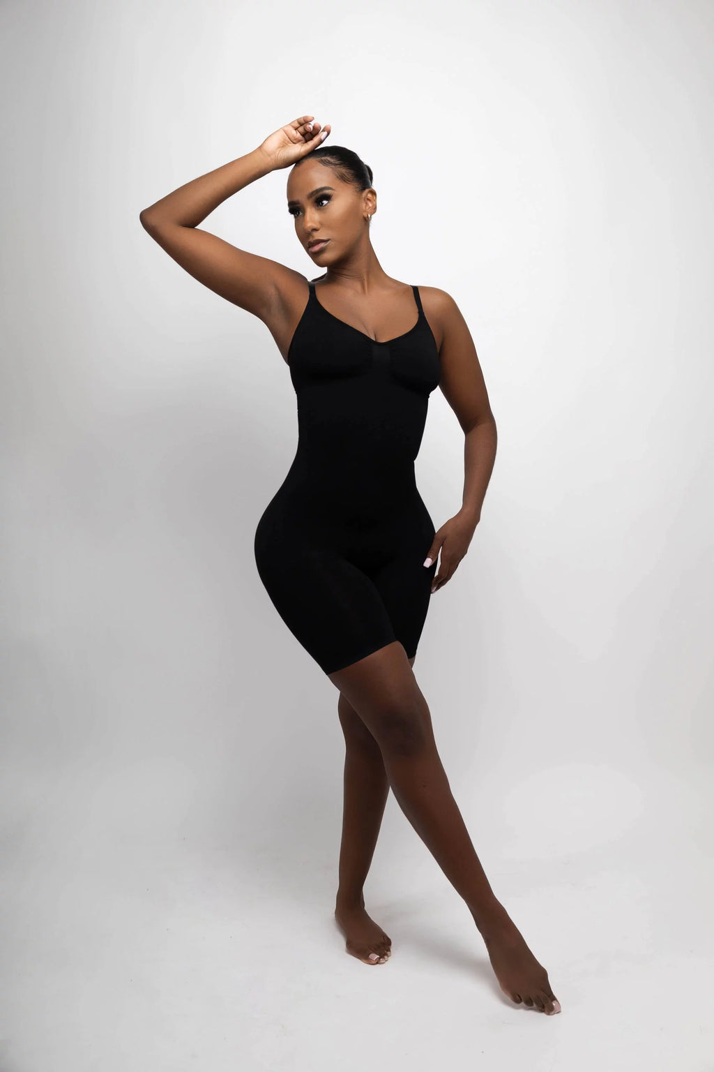 Body sculptant sans coutures mi-cuisse