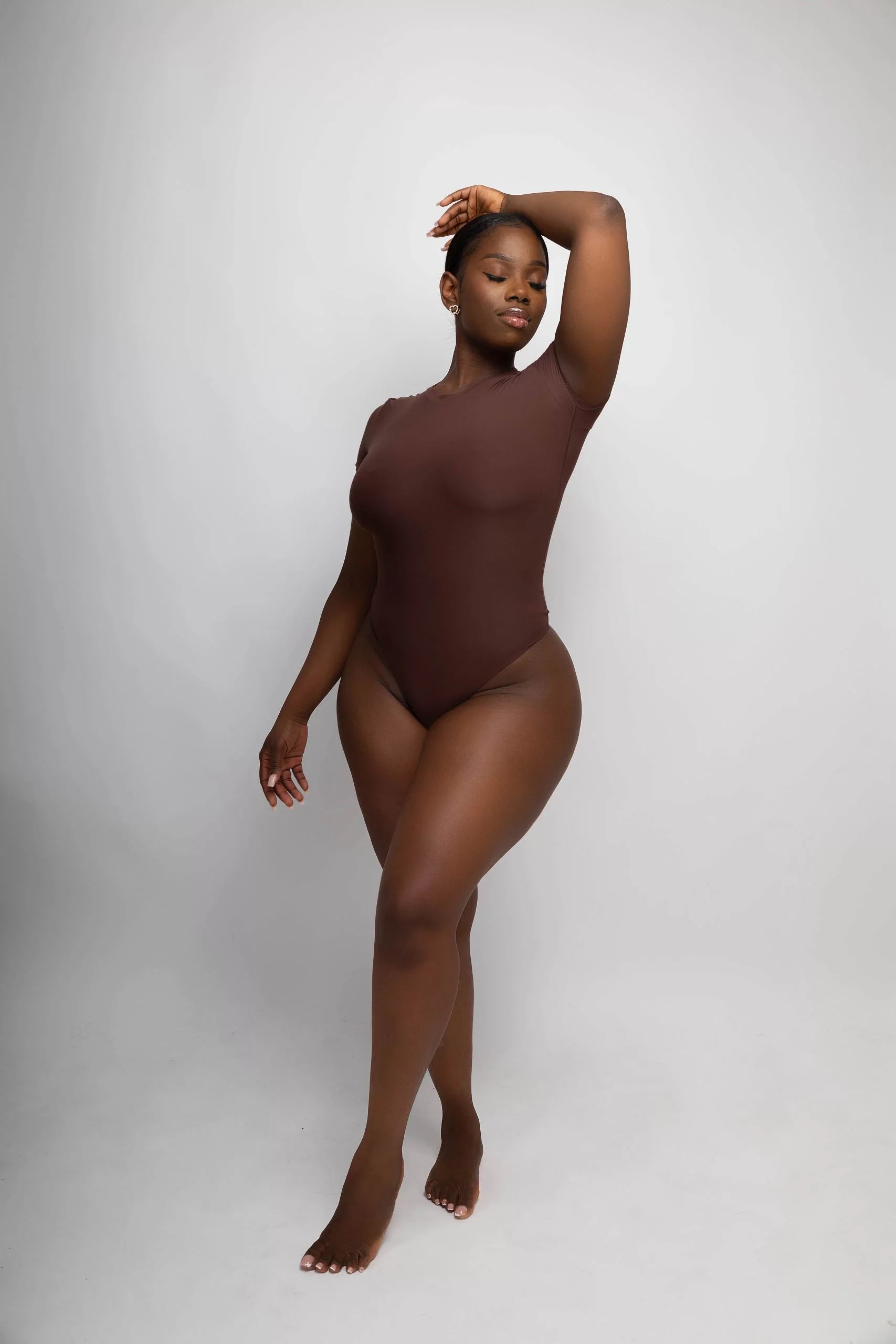 Body sculptant sans couture - manches courtes